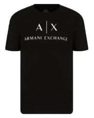 Armani Exchange T-shirt Sort Str. M